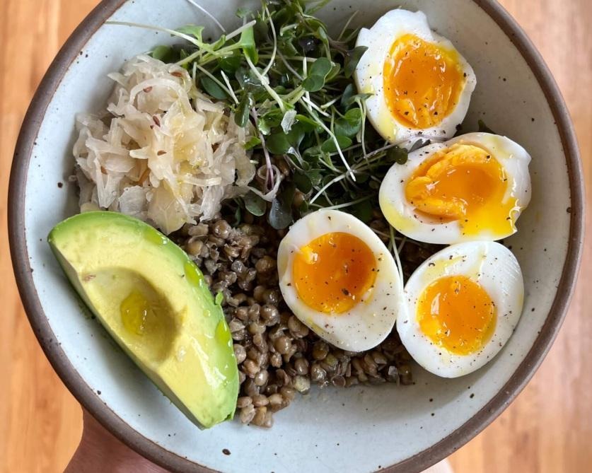 Breakfast recipes for longevity: Happy Gut Breakfast Bowl